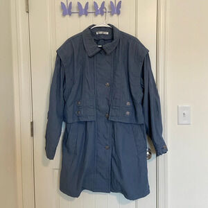 Vintage Misty Harbor women’s long coat — large‎